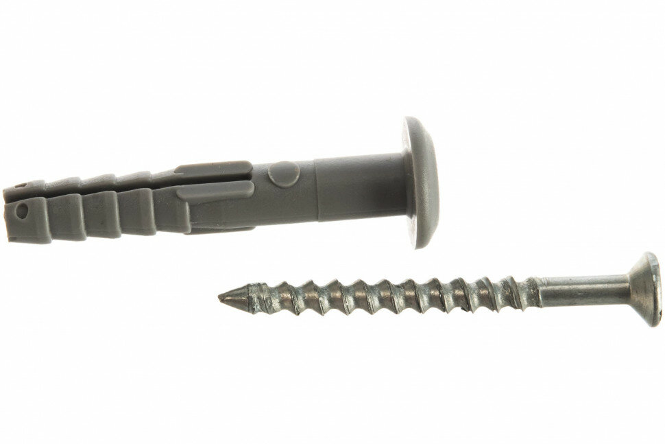 фото Дюбель-гвоздь креп-комп Tech-KREP SM-G, борт грибовидный 6х40 мм 200 шт дг640гтк