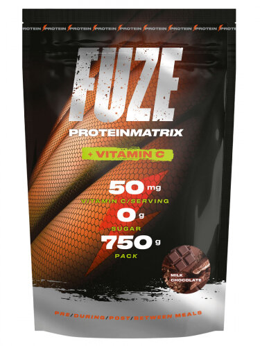 Мультикомпонентный протеин PUREPROTEIN FUZE, вкус - Молочный шоколад 750г
