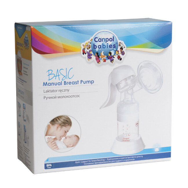 Ручной молокоотсос Canpol Babies Basic 12/205