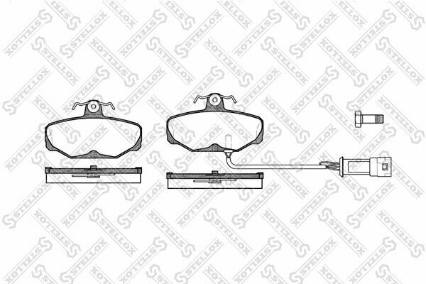 Колодки тормозные задние Ford Sierra 1.6-2.3D 82-93 Scorpio 1.6i-2.5TD 86-98