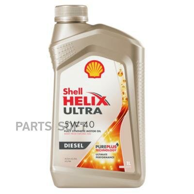 SHELL Helix Ultra Diesel 5W40 CF, A3/B4 синтетика 1л (1/12)