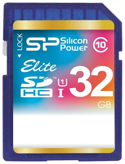 Карта памяти SDHC 32Gb Silicon Power class 6