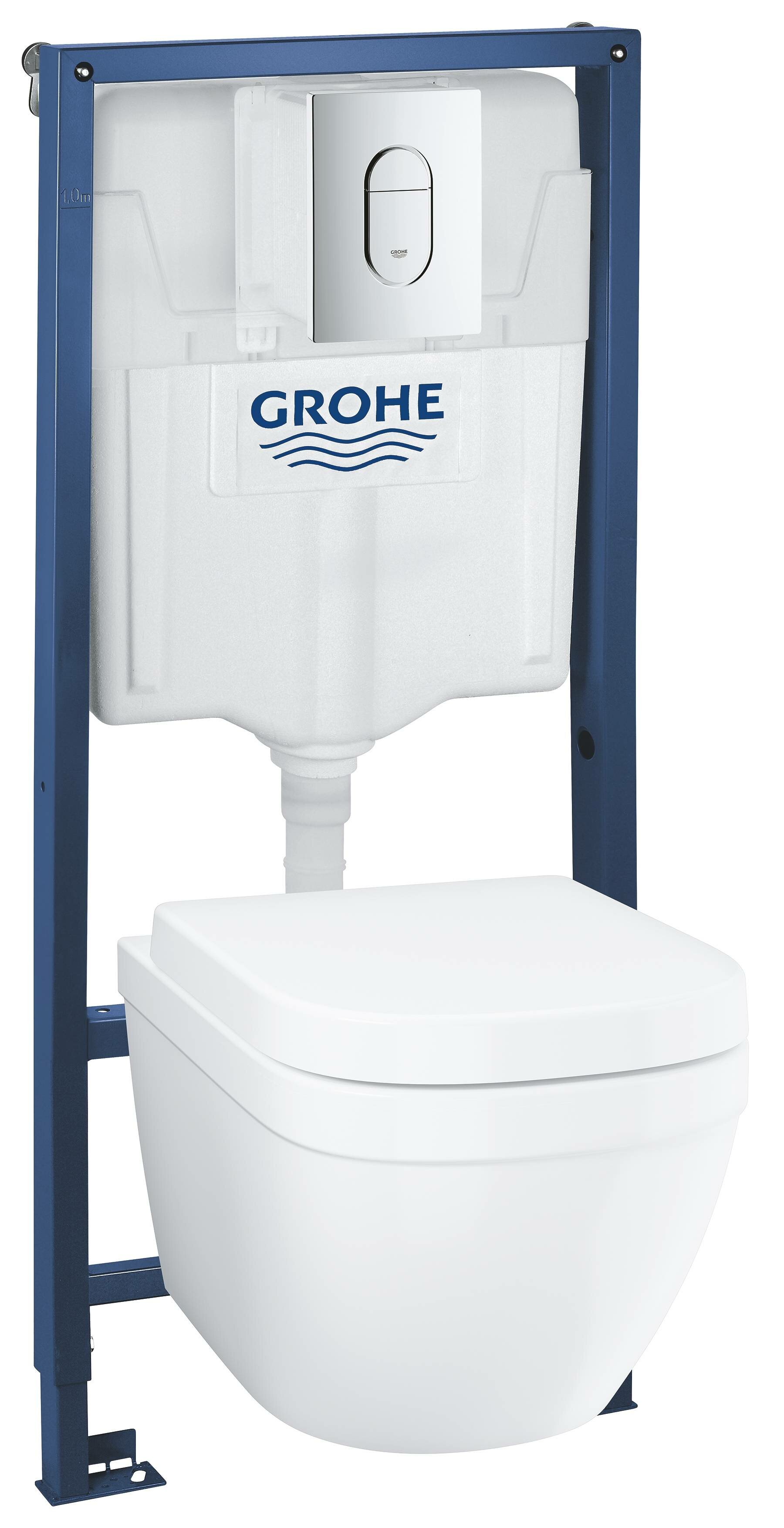 Grohe Комплект Система инсталляции для унитазов Grohe Solido 39536000 4 в 1