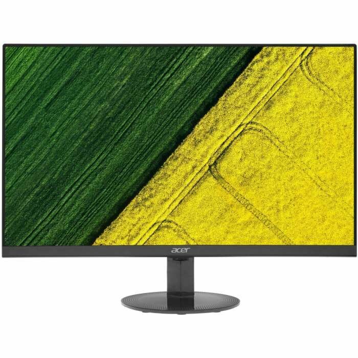 Монитор 27" ACER SA270Bbmipux, IPS,1920x1080, 75Hz ,1 ms, 250nits ,HDMI + DP + USB Type C + Колонки , 1000:1, FreeSync/Ultra Thin Black Matt with glossy foot stand ( UM.HS0EE.B01, дисплей ЖК, Full HD, LCD )