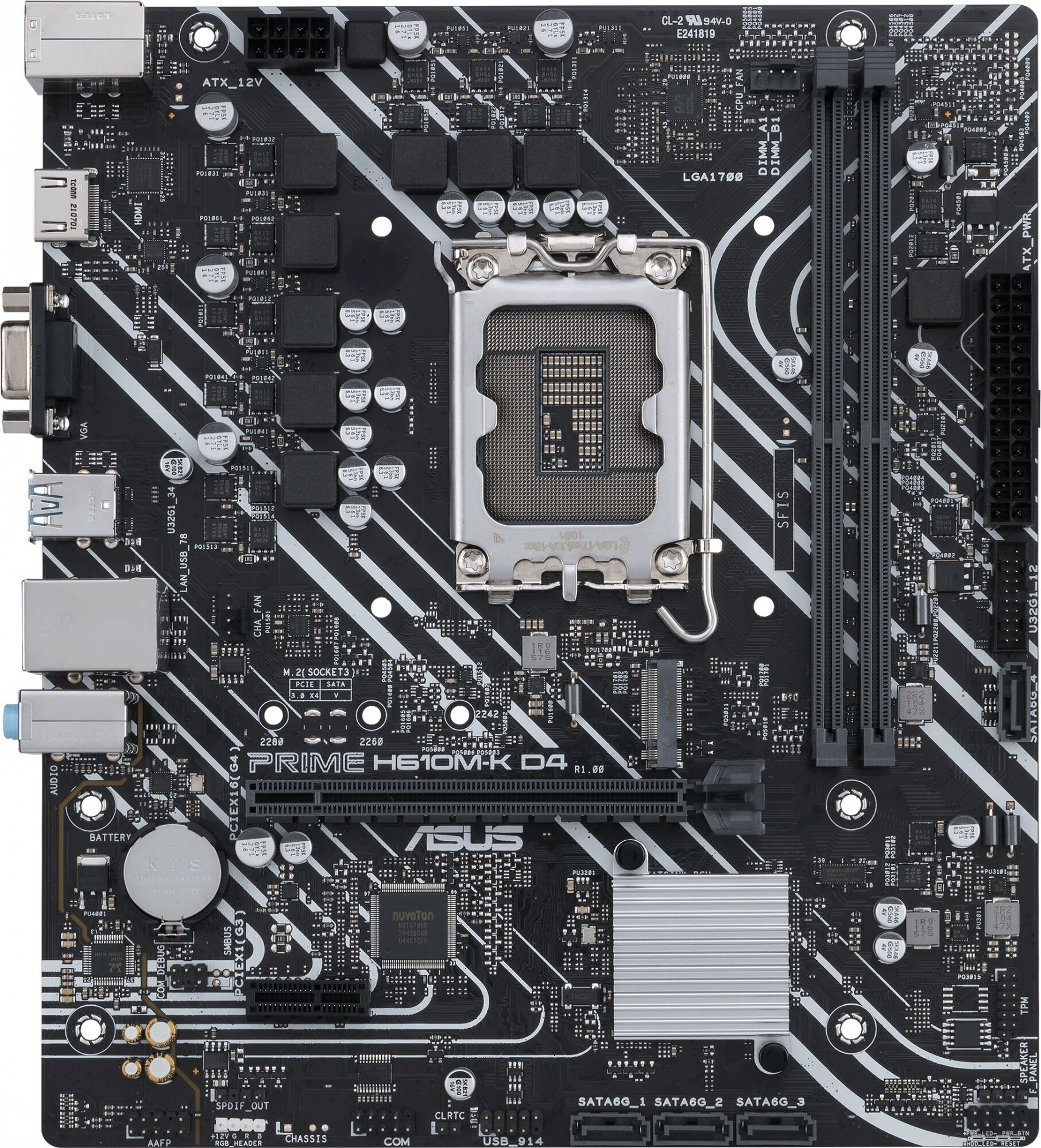 ASUS PRIME H610M-K D4