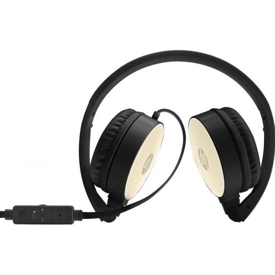 Гарнитура HP Stereo Headset H2800 Black-Gold (2AP94AA)