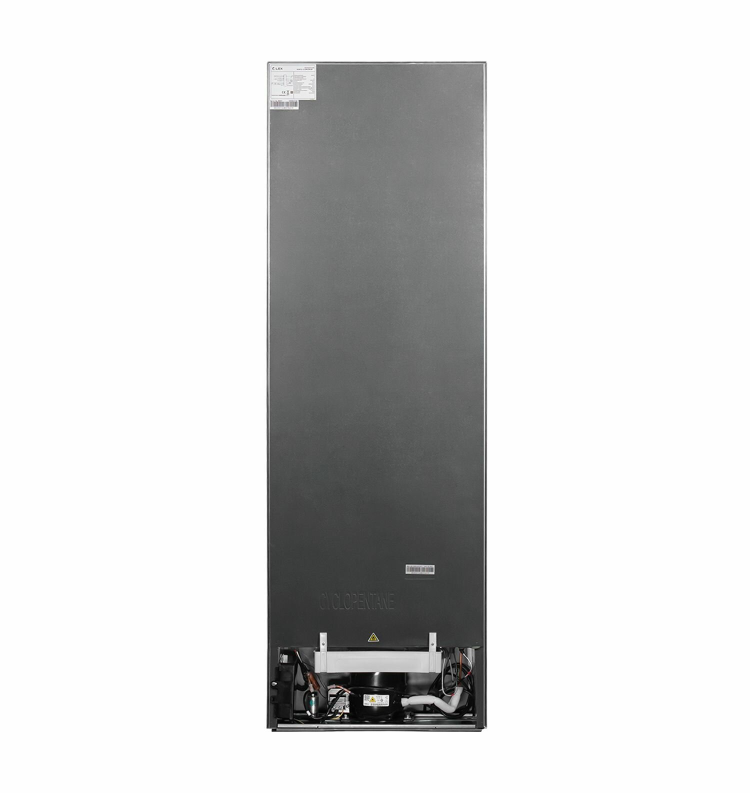 Холодильник LEX RFS 203 NF IX, двухкамерный, нержавеющая сталь - фото №10
