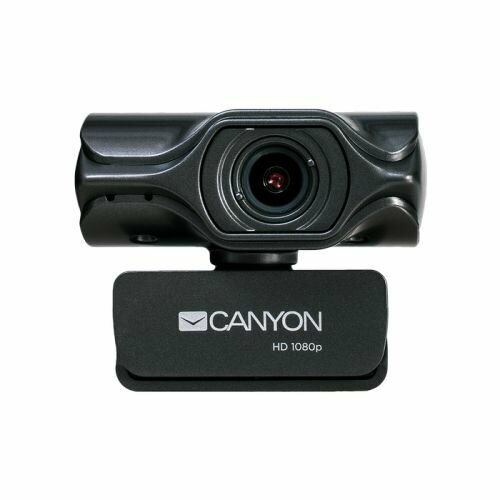 Веб-камера Canyon C6 2k Ultra full HD 3.2 Мпикс, USB2.0, grey