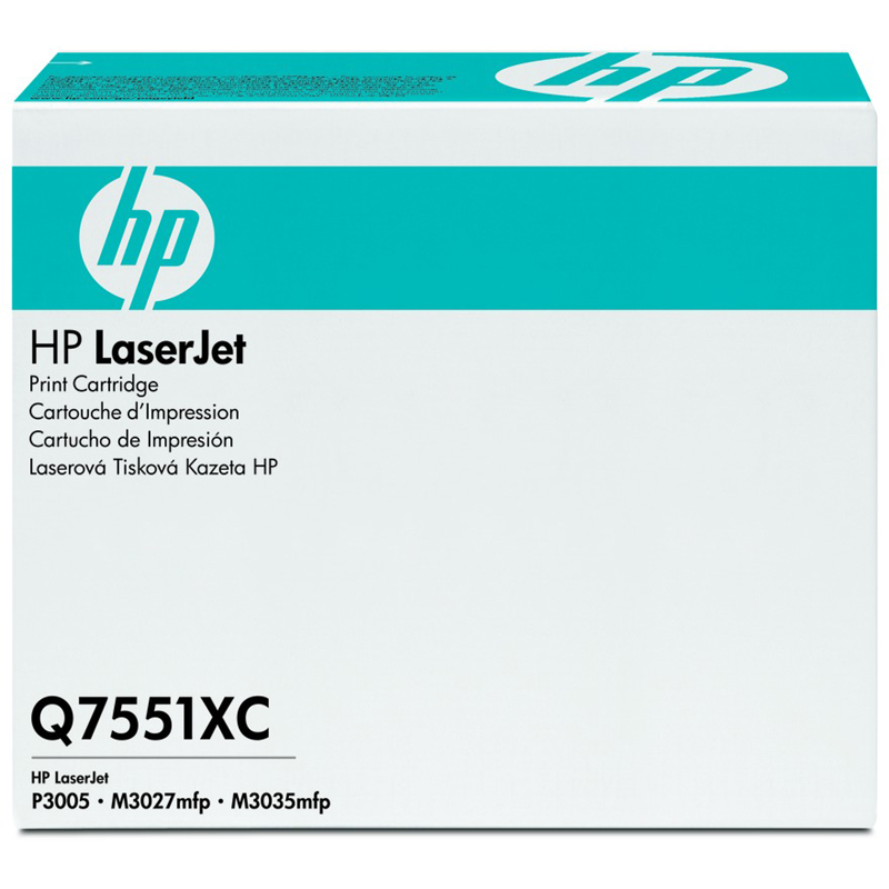 HP LaserJet Q7551X Contract Black Print Cartridge