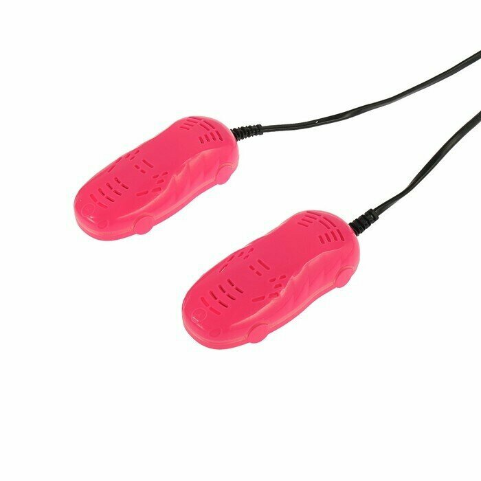 Сушилка для обуви Sakura SA-8155P, 12 Вт, до 70 , арома-пластик, антибакт., розовая - фотография № 1