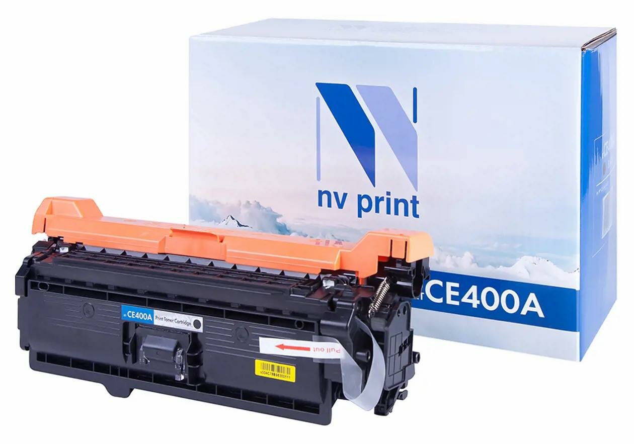 Картридж лазерный NV-Print NV-CE400ABk, черный