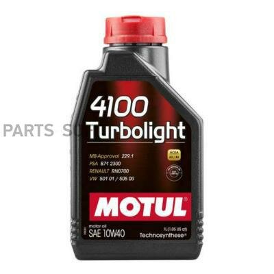 MOTUL 4100 Turbolight 10W40 SN/CF полусинтетика 1л (1/12)