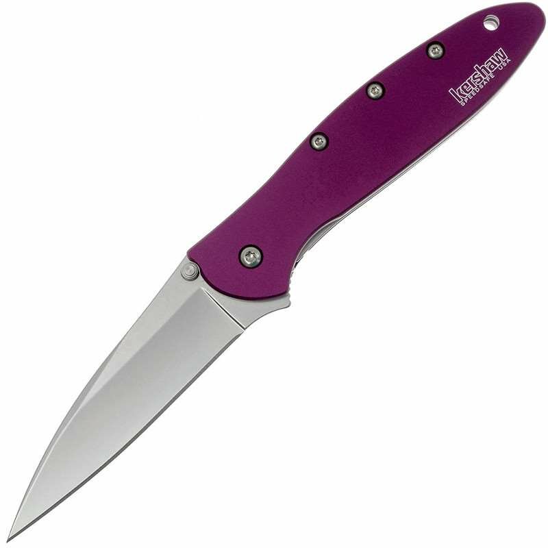 Kershaw Складной нож Leek сталь14C28N, рукоять алюминий (1660PUR)