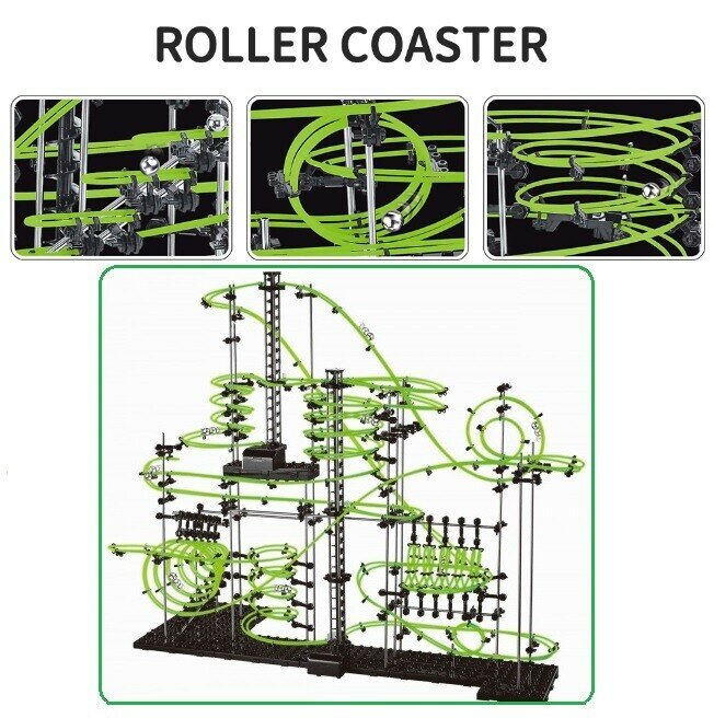 Электронный конструктор "Американские горки" Marble Roller Coaster-7