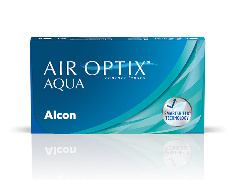 AIR OPTIX AQUA 6  -03.75 R 8.6 .