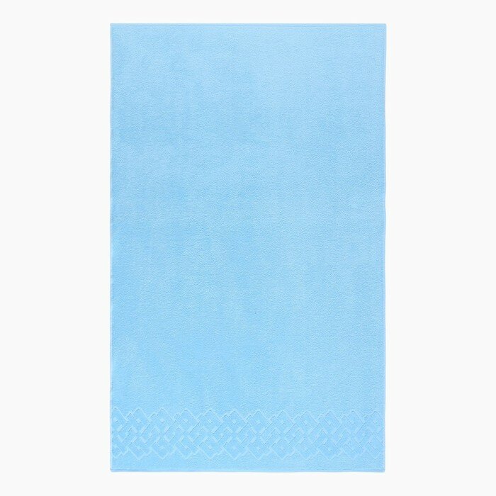 Полотенце махровое Baldric 50Х90см, цвет голубой, 360г/м2, 100% хлопок - фотография № 2