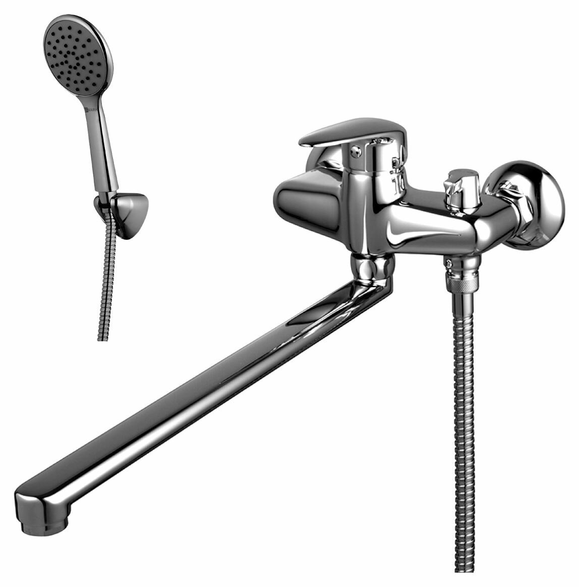 Смеситель для ванны с длинным изливом Lemark Pramen LM3317C