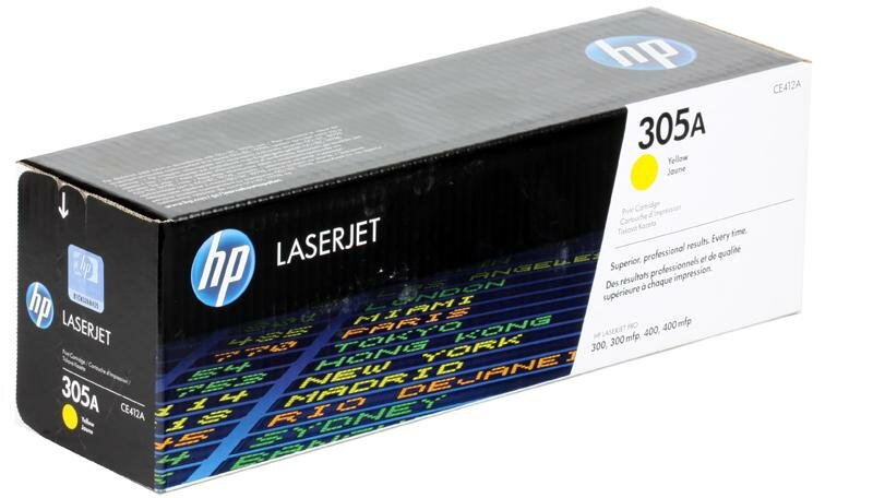 Картридж HP CE412A CE412A CE412A CE412A CE412A 2600стр Желтый