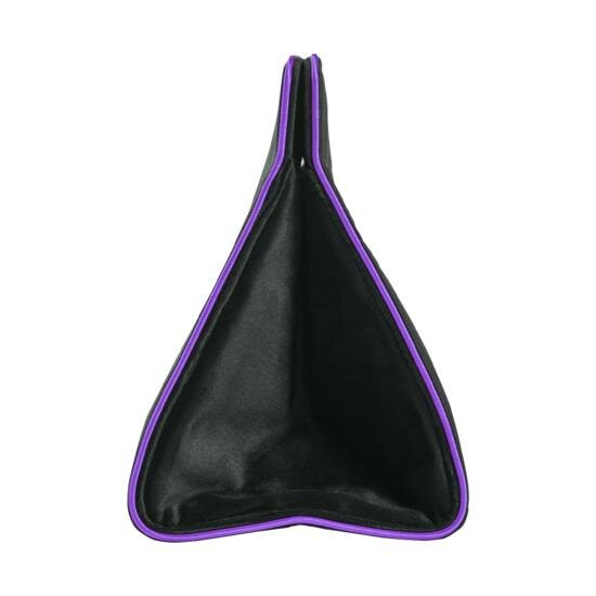 Сумка для хранения фена и стайлера Dyson (черная с пурпурной окантовкой) - фотография № 2