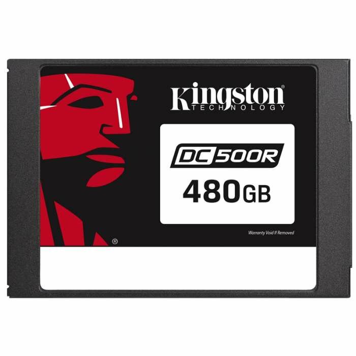 Твердотельный накопитель Kingston Enterprise SSD 480GB DC500R 2.5" SATA 3 R555/W500MB/s 3D TLC MTBF 2М 98 000/12 000 IOPS 0,5DWPD (Read-Centric) 3 years