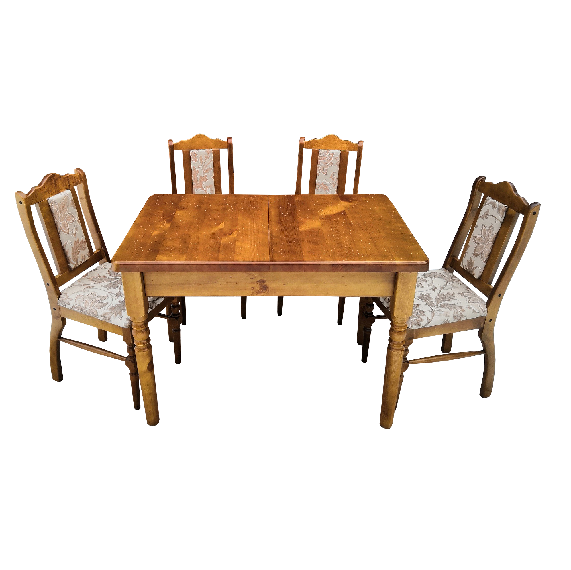 Деревянная обеденная группа Владимир-2 с раскладным столом и стульями - фотография № 2