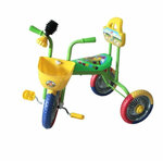 Велосипед 3-Х колесный чижик, зеленый, С клаксоном - изображение