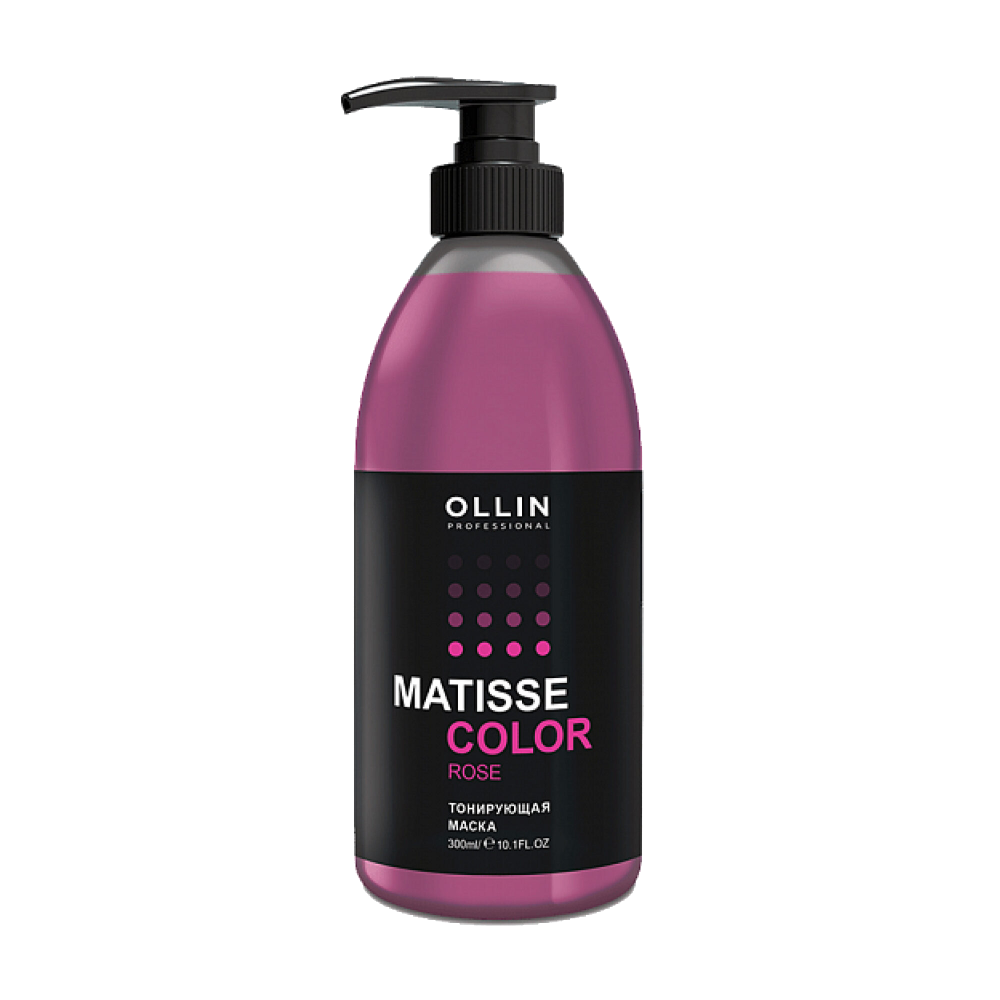 Ollin Prof Matisse Color Тонирующая маска для волос Розовый, 300 мл 1 шт