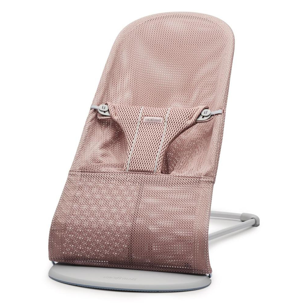 Детский шезлонг BabyBjorn Bliss Mesh (пыльно-розовый)