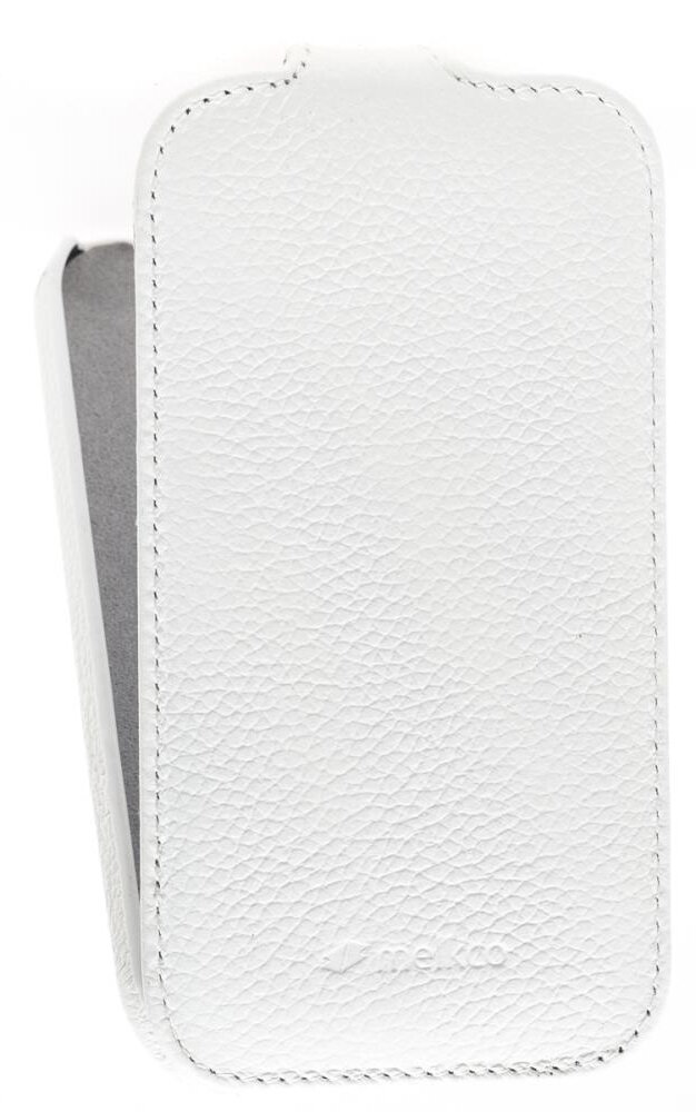 Кожаный чехол для HTC Desire SV / T326e Melkco Leather Case - Jacka Type (White LC)