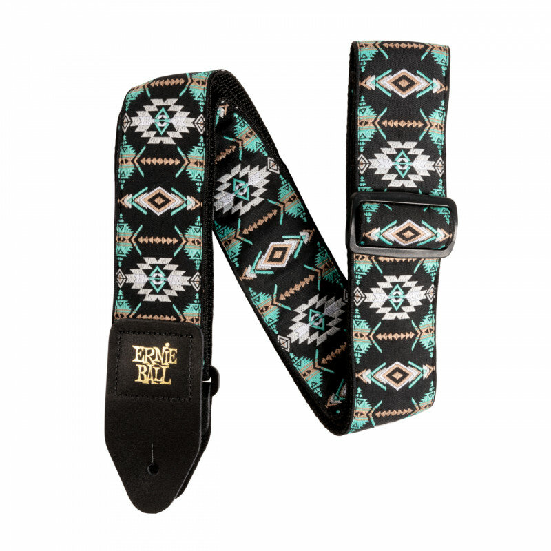 ERNIE BALL 5325 Jacquard Southwestern Turquoise Ремень для гитары