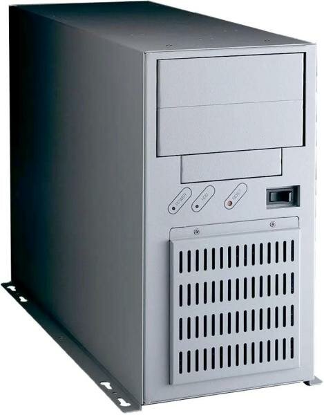 IPC-6608BP-00D Desktop/Wallmount Chassis PICMG 10/13 Drive bays: 2*525" + 1*35" 8xFullSize ExpSlot 1x120mm fan w/o PSU D