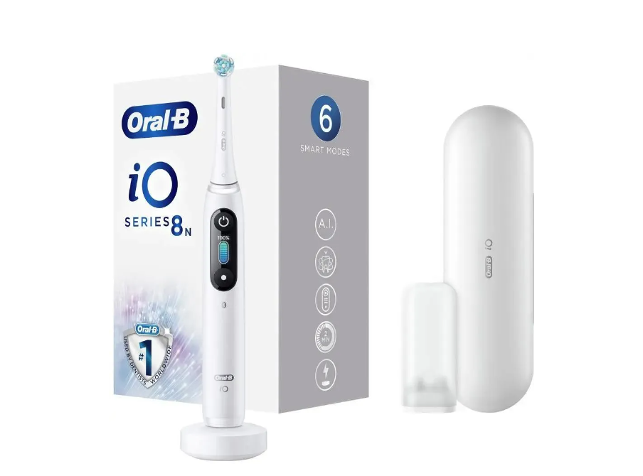 Электрическая зубная щётка Oral-B iO Series 8 Limited Edition белый