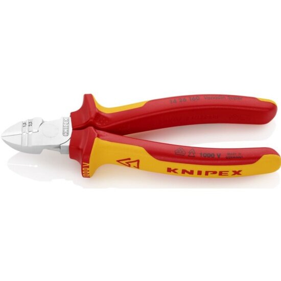 Бокорезы для удаления изоляции KNIPEX 1426160, хромированные 160 mm