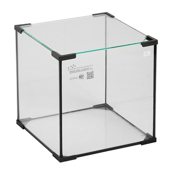 Аквариум куб, 43 литра, 35 х 35 х 35 см - фотография № 1