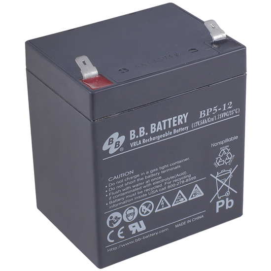 Аккумуляторная батарея для ИБП BB Battery BB BP5-12 12В 5Ач