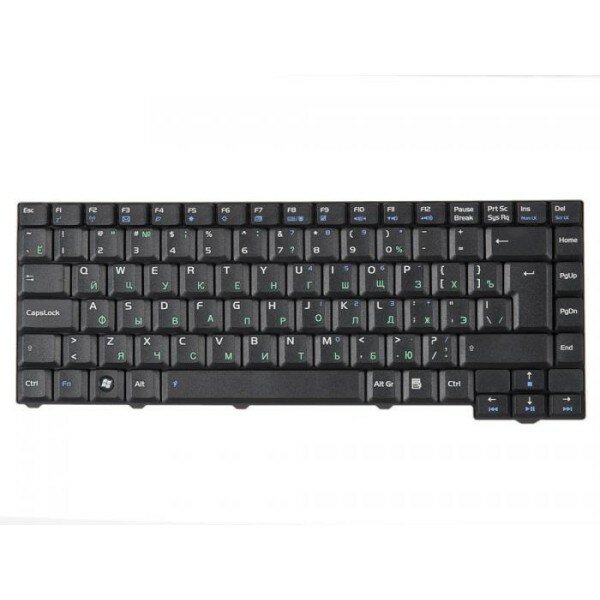 Клавиатура для ноутбука Asus F2 F3 Z53 28 pin P.n: K012462A1 04GNI11KUS00 04GNG51KUS03 04GNI11KRU00