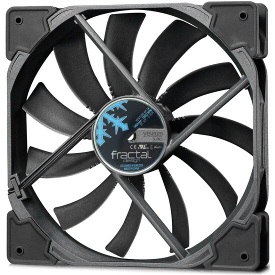 Вентилятор для корпуса FRACTAL DESIGN Venturi HF-14 FD-FAN-VENT-HF14-BK