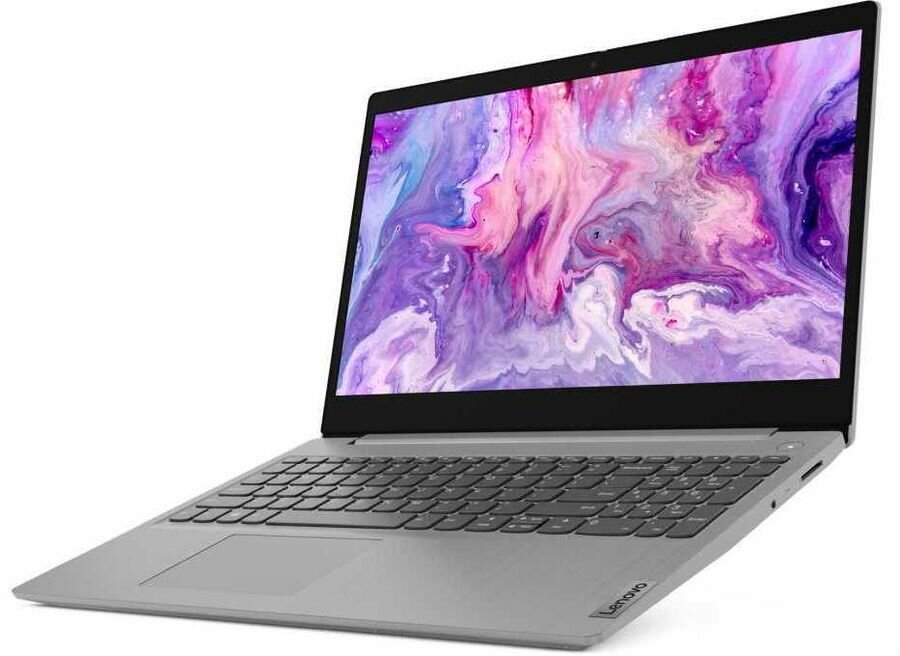 Ноутбук Lenovo IdeaPad 3 15ITL6 82H800GRRK Core i5 1135G7 8Gb SSD256Gb NVIDIA GeForce MX350 2Gb 15.6" IPS FHD (1920x1080) WiFi BT Cam noOS grey