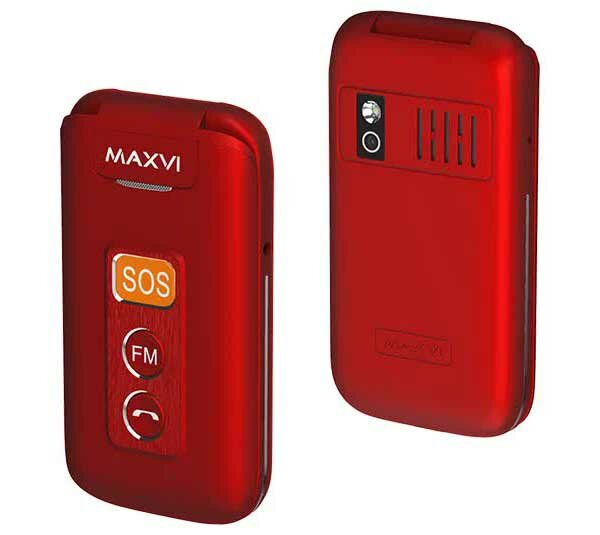 Мобильный телефон MAXVI E5 RED (2 SIM)