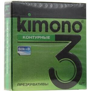 Презервативы Kimono Контурные 3 шт