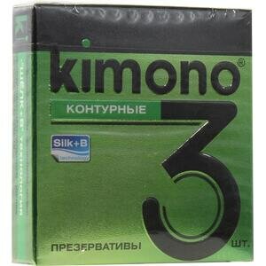 Презервативы Kimono Контурные 3 шт