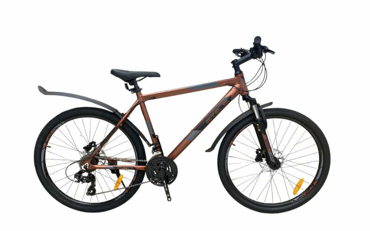 Горный (MTB) велосипед STELS Navigator 620 D 26 V010 (2020) рама 17" Коричневый