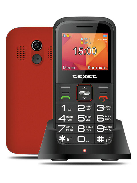   teXet TM-B418 Red