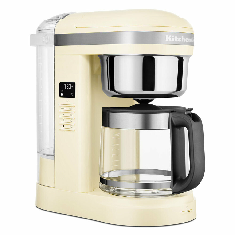 Капельная кофеварка KitchenAid, бежевая, 5KCM1209EAC - фотография № 1