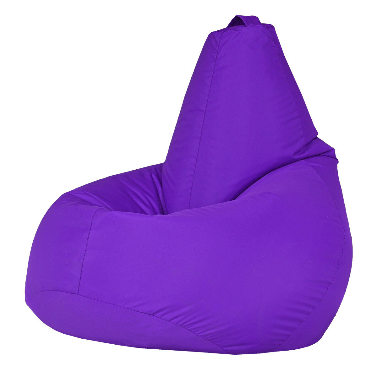 Кресло-мешок Груша цвет фиолетовый, PuffMebel, размер XXL, ткань дюспо