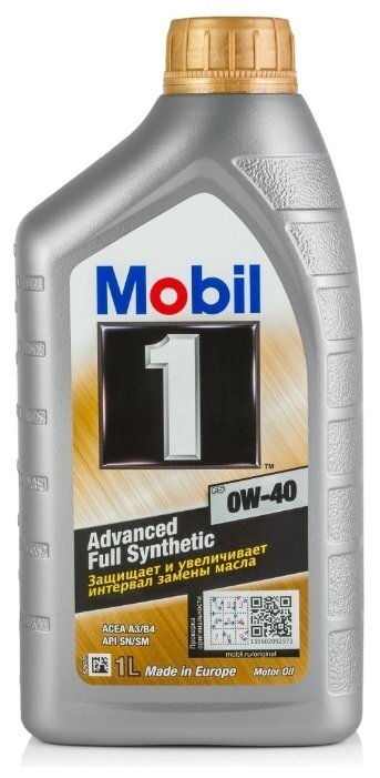 Моторное масло MOBIL 1 FS 0W-40 1 л