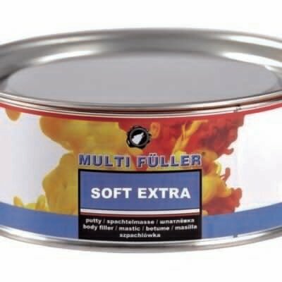 Шпатлевка полиэфирная SOFT EXTRA (бежевый) 1 кг MULTI FULLER