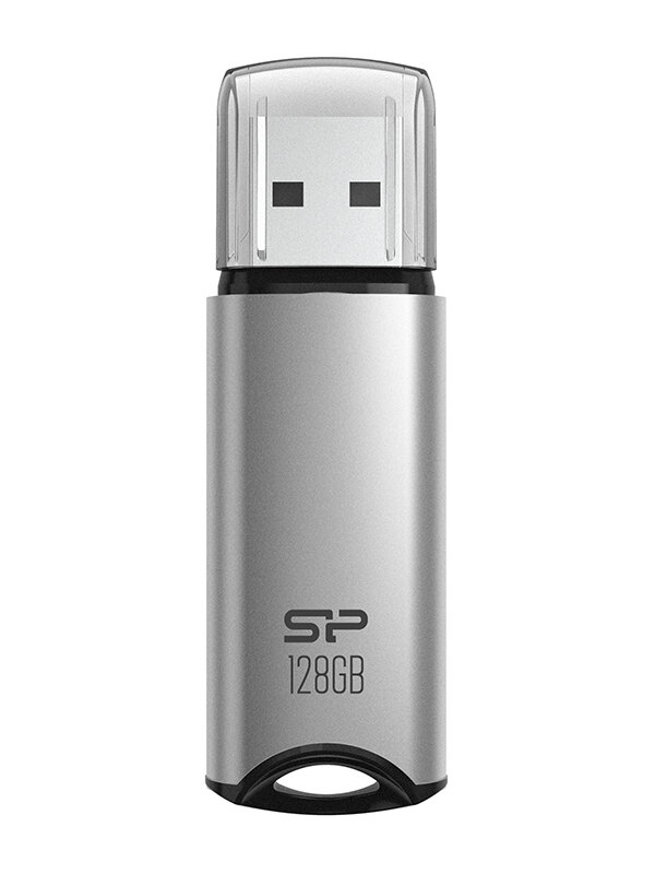 USB флешка 128Gb Silicon Power Marvel M02 silver USB 3.2 Gen 1 (USB 3.0)