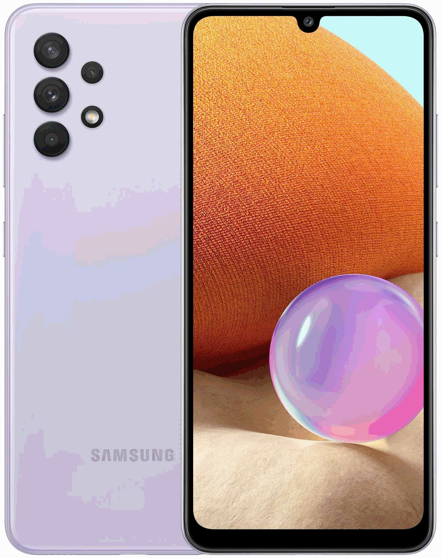 Смартфон Samsung Galaxy A32 6/128Gb (SM-A325FLVHMEB) Violet