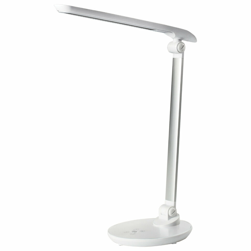 Настольная лампа-светильник SONNEN PH-309, подставка, LED, 10 Вт, металлический корпус, белый, 236689, 236689 - фотография № 6